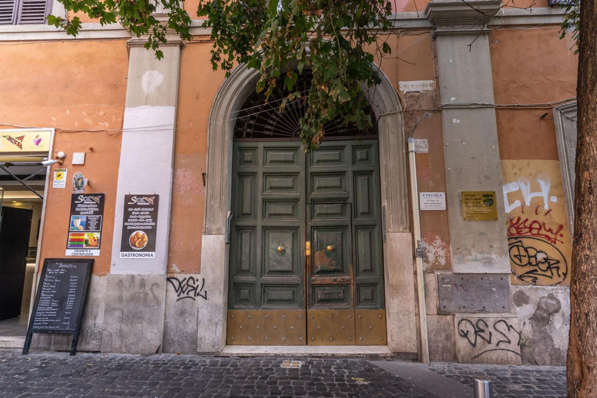 Locanda San Cosimato Rome Buitenkant foto